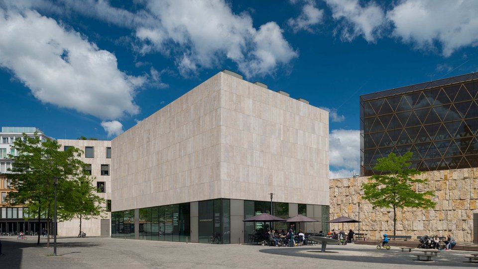 Außenaufnahme Jüdisches Museum in München 