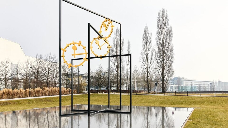 Erinnerungsort München Riem - Kunstwerk Alicja Kwade 